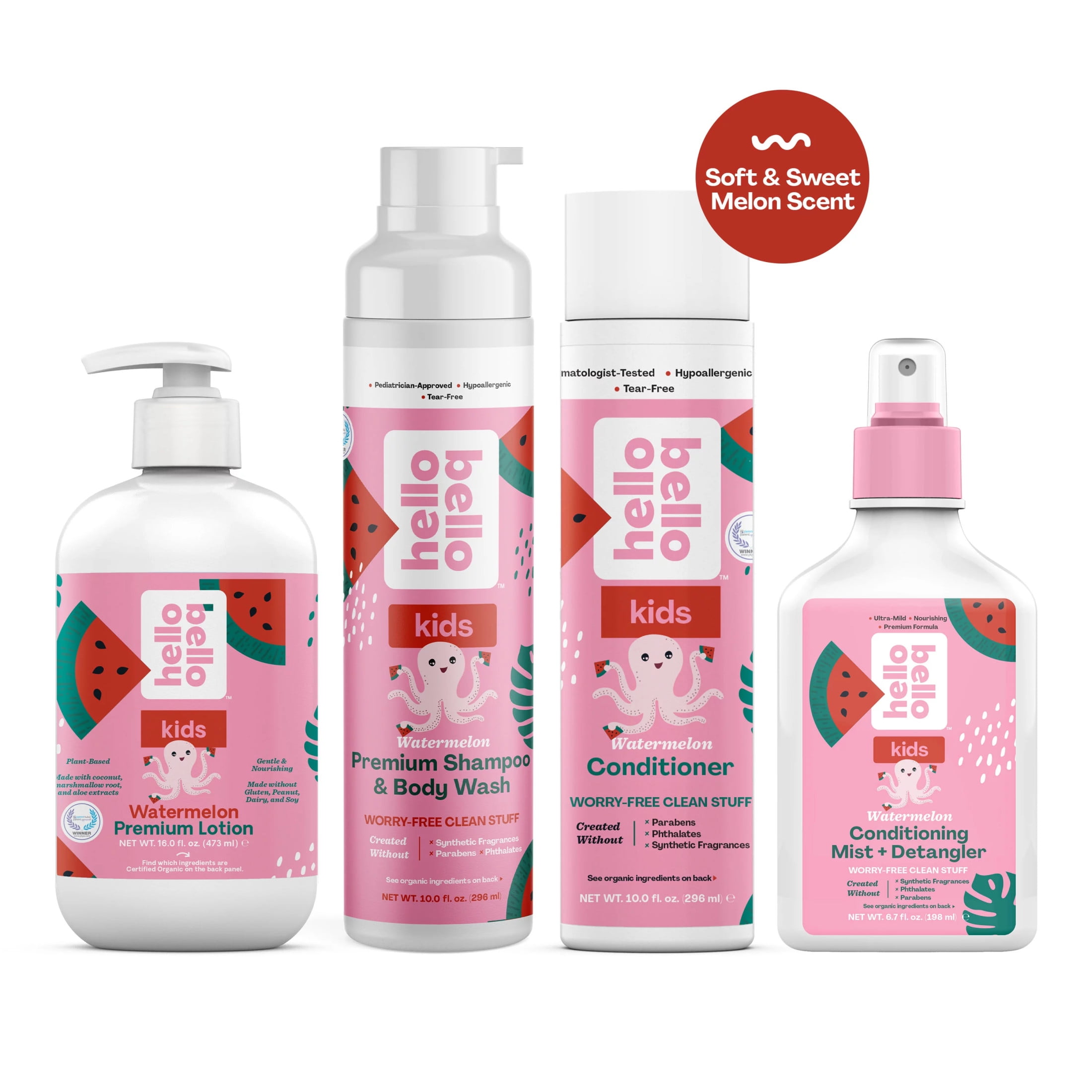 Hello Bello Kid s Conditioner Gentle Moisturizing Plant Based