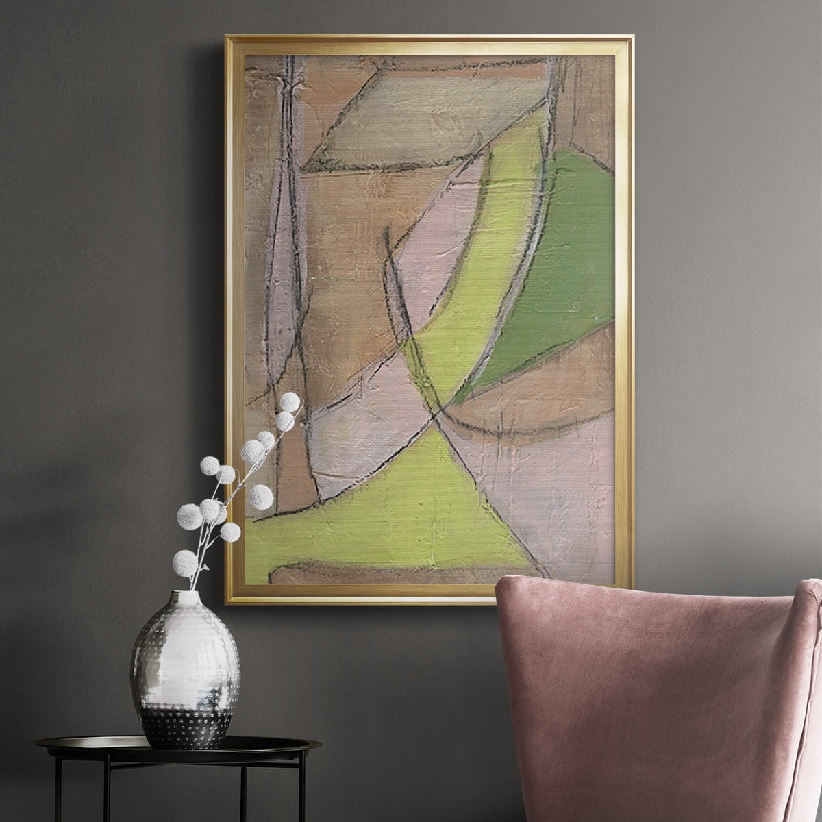 Many Layers II Premium Framed Print, in Gold, Black, or Silver - Ready to Hang