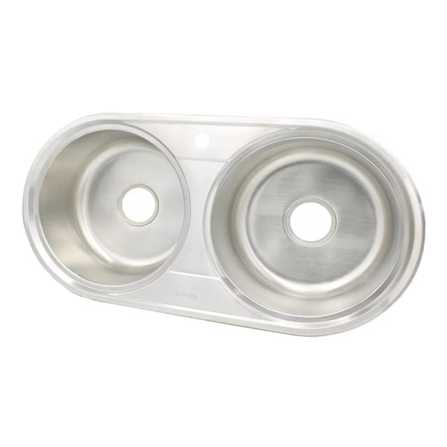 Tarja Doble De Acero Inoxidable Calibre 23 Alfa 87 X 45
