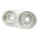 thumbnail image 1 of Tarja Doble De Acero Inoxidable Calibre 23 Alfa 87 X 45, 1 of 6