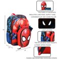 thumbnail image 4 of Marvel Spider-Man Comic Strip Pattern Kids 16" Backpack and Lunch Bag 5 Piece Set, 4 of 7