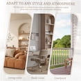 thumbnail image 3 of JERFIT Corduroy Accent Chair with Pockets, Beige Upholstered Single Seater for Living Room, Bedroom, Ergonomic Comfort, Modern Design, 3 of 10