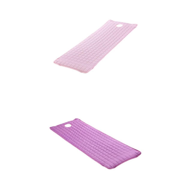 2pcs SPA Tratamiento de Funda de Cama ones Morado 185x70cm Morado / Rosa Sunnimix Funda de sábana de masaje
