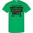 thumbnail image 3 of Inktastic Only the Best Brothers Get Promoted to Uncle T-Shirt, 3 of 5