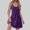 B301 Purple summer dresses for women clearance under $5, variant on Cagogo Casual Summer Sun Dress for Womens Spaghetti Strap 2025 2025 Trendy Beach Vacation Dress Sleeveless Flowy Swing V Neck Pockets Cover Ups Dresses