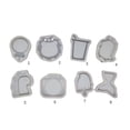 thumbnail image 5 of SIEYIO Epoxy Resin Molds Dinosaur Bear UV Resin Quicksand Silicone Mold Photo Frame Decoration Bear Pendant Keychain Jewelry, 5 of 12