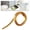 Gold, variant on 6 M/20 Ft Ceramic Tile Gap Tape, Waterproof Peel and Stick Sealing Tape for Bathtub Shower Sink Toilet Kitchen Wall Edge (Gold,8mm/6m)