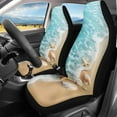 thumbnail image 2 of Uorisanigo Beach Shell Waterproof Car Seat Cover Anti-Slip Back Fabric Automobile Front Seat Covers Easy to Install All-Season Protection Universal Vehicle Accessories, 2 of 7