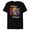 Black, variant on Marvel Avengers Christmas Holiday Retro Be Merry Be Bright! - Short Sleeve Blended T-Shirt for Adults - Customized-Yellow