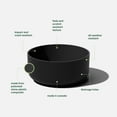 thumbnail image 2 of Veradek Pure Series Kona Bowl 14" Planter 2 Pack Black, 2 of 8