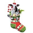 thumbnail image 2 of Christmas Ornaments Dog for Tree Decorations Christmas Cutouts Double Printed for Holiday Tree Party Home Decorations 26 Designs/ Pendant 11, 2 of 7
