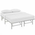 thumbnail image 3 of Modway Horizon Replaces Box Spring-Folding Metal Mattress Bed Frame, Queen, Gray, 3 of 5