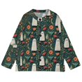 thumbnail image 5 of Evdexr Womens Halloween Cardigan Skeleton Pumpkin Graphic Cardigans 2026 Knit Button Down Long Sleeve Jackets Open Front Lightweight Cardigan Sweaters L, 5 of 5
