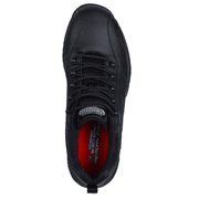 Skechers Work Mens Slip Resistant Dighton Strits Work Sneaker
