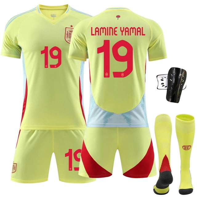Maillot de Soccer Garçons Filles Enfants GAVI 9# MORATA 7# LAMINE YAMAL 19#