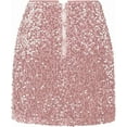 thumbnail image 3 of CHUMUD Womens Sequin Stretchy Bodycon Mini Skirts Sexy Sparkly Skirt Glitter Shiny Skirt Night Out Party, 3 of 3