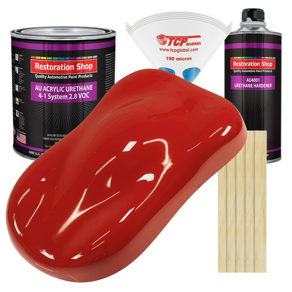 Restoration Shop Jalapeno Bright Red Acrylic Urethane Auto Paint