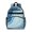Blue and Gold Marble Pattern-1, variant on Green and Purple Marble Pattern Cute School Backpack Bag for School with Padded Back and Adjustable Shoulder Straps 15.25"x11.5"x5.25"