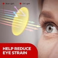 thumbnail image 4 of Blue Light Blocking Glasses for Sleep, Computer & Gaming – Amber Lens to Reduce Eye Strain, Headaches & Improve Rest – Lightweight Anti-Blue Light Eyewear for Men & Women, 4 of 5