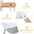 thumbnail image 3 of Cucharón de agua de plástico, cucharón de baño, cucharas para baño, lavado de pelo, cuchara para agua, taza, accesorios de cocina, 3 of 5