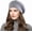 Gray, variant on Womens Winter Beret Hat, Angora Knitted Beanie Cap Fall Winter French Classic Beret