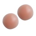 thumbnail image 4 of 4 Paires Réutilisables Auto-Adhésif Silicone Auto-Adhésif Mamelon Couvercle Rond Fleur Poitrine Pastilles Autocollants Seins Coussinets Naturels, 4 of 9