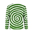 thumbnail image 3 of DDAPJ pyju Men's 3D Optical Illusion T-Shirts Long Sleeve Printed Henley Shirt Novelty Graphic Tees Big and Tall Fashion Streetwear Tops Flash Deals Green XXXL, 3 of 5