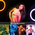 thumbnail image 4 of RGB LED Selfie luz redonda USB RingLight con clip para teléfono, 4 of 8