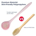 thumbnail image 2 of BEDELITE Back Bath Brush Long Handle for Shower(16.4" long), Shower Brush for Men & Women(Pink), 2 of 6
