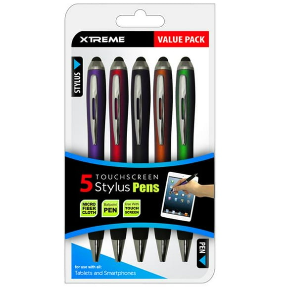 Xtreme Cables 88551 5 Pack Stylet Combo