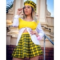 thumbnail image 3 of Leg Avenue Women's 4 PC Clueless Cutie Costume, 3 of 4