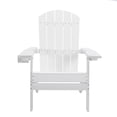 thumbnail image 4 of Tranquilo Depot Folding White Adirondack Chair, 4 of 12