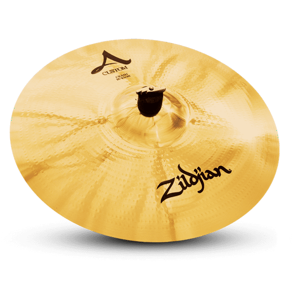Zildjian A20516 18" Custom Crash Cast Bronze Cymbal With Medium Bell Size New
