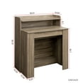 thumbnail image 5 of GAKMCIL Multifunctional extendable console table with Storage for 6-10(36.61 x 98.43 x 39.37), Up to 98.43 Inch - Easy Assembly, Modern Dining table for Living Room & Cafe & Dining Furniture, 5 of 13
