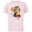 Soft Pink, variant on Disney Princess Mulan and Belle Friends are Truly Awesome - Short Sleeve Cotton T-Shirt for Adults - Customized-Athletic Heather