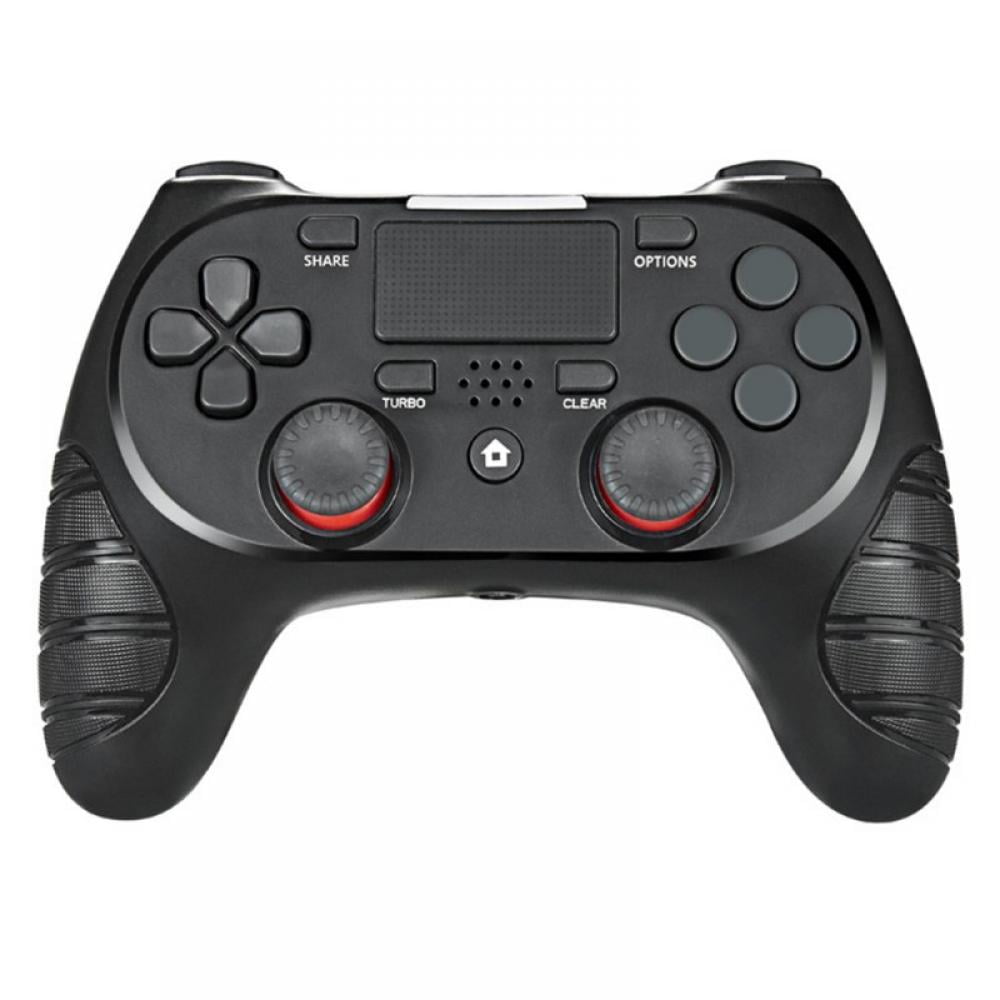 Wireless for PS4,Gamepad Controller for PS-4/Pro/Slim/PC/iPad, Remote with Vibration, Speaker, Audio, 500mAh battery - Walmart.com