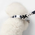 thumbnail image 7 of THE LICKER STORE Luna Small 8FT Adjustable 6-in-1 Waterproof Hands-Free Leash and Collar with LED Flashlight, Bag Dispenser, and Poop Bag Holder, Navy/White, WLK1004J-5SET, 7 of 7