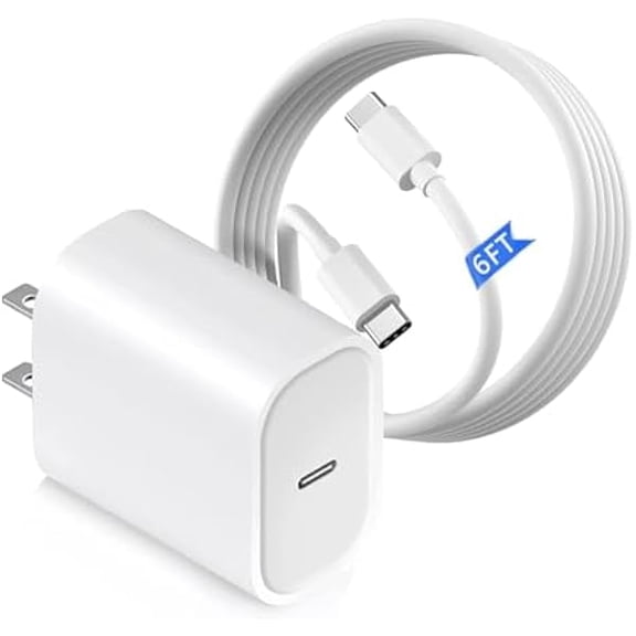xixishop A17 A16 A15 5G Phone Charger, 20W USB C Fast Charger for Samsung Galaxy A17 A16 A15 A14 5G A13 5G A54 A03S A53 A23 A34 A24 A33 Note 20 Ultra Type C Charging Cable Cord
