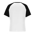 thumbnail image 5 of CHUMUD Men's Henley Shirt Summer Crewneck Color Block Slim Fit Short Sleeve T Shirts Button Up Tees, 5 of 6