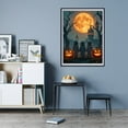 thumbnail image 7 of Diamond Art Kit for Adults, Spooky Night Pumpkin Scary Castle Moonscape Diamond Painting for Adults Beginners, 5D DIY Diamond Art Painting Kits, Colorful Diamond Painting Craft for Home Decor 12x16, 7 of 7