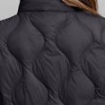 thumbnail image 6 of RYDCOT Puffer Vest Women 2024 Fall Winter Warm Sleeveless Zip Up Outerwear Vest Stand Collar Quilted Vest Travel and Outdoor Puffy Vest Sale, 6 of 6