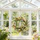 thumbnail image 5 of CaiYueKe Easter Wreath for Door Spring Decorations Hanging Home Party Decorative Wall Ornament with Faux Berries and Eggs Holiday Celebration Festive Decor, 5 of 7
