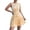 #0138-Orange, variant on Women's Boho Floral Mini Dress Elegant Ruffle Crew Neck Going Out Dress Vacation Outfits