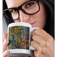 thumbnail image 2 of 3drose, Image of Rough Textured Wall of Colored Slate, 11oz Mug, 2 of 6