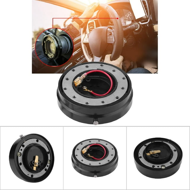 Wear Resistance Wheel Hub Adapter Kit, Anti-rust Corrosion Resistant Hub Adapter Boss Kit, Aftermarket Boss Kit Car for Steering Wheels Vehicle