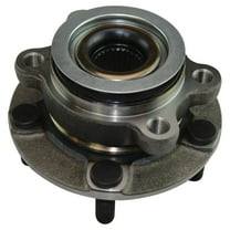 TRQ Front Wheel Bearing & Hub Assembly Driver or Passenger Side for Nissan BHA54136 Fits select: 2011-2017 NISSAN JUKE, 2011-2015 NISSAN LEAF