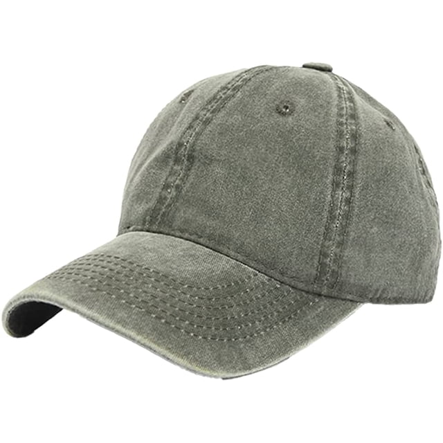 LinYooLi Casquette de Baseball Rétro Unie pour Femmes Hommes Sensation Denim Tendance Chapeau Crâne Réglable Toutes Saisons Décontracté