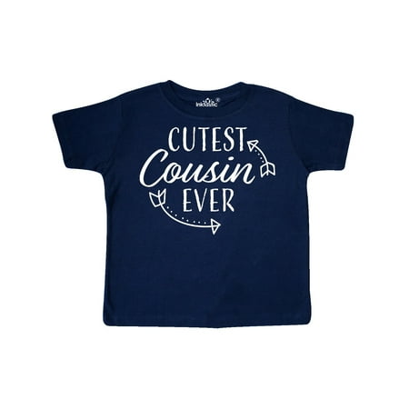 

Inktastic Cutest Cousin Ever with Arrows Gift Toddler Boy or Toddler Girl T-Shirt