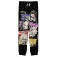 thumbnail image 4 of Demon Slayer Men's Lounge Pajamas Set 2-Piece Crew Neck Sleepwear Soft Long Sleeve Top & Pants for Sleep, Home & Vacation XL, 4 of 8