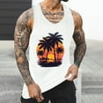 thumbnail image 2 of Otaozi Black White And Grey Tank Tops Men Mens Tops Sexy Dressy Casual Summer Tops For Men Plus Size Mens T-Shirts Graphic Tees Vintage 80-90 My Orders, 2 of 5